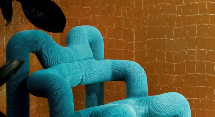 TAPETA ŚCIENNA BIG CROCO METAL - obrazek 2