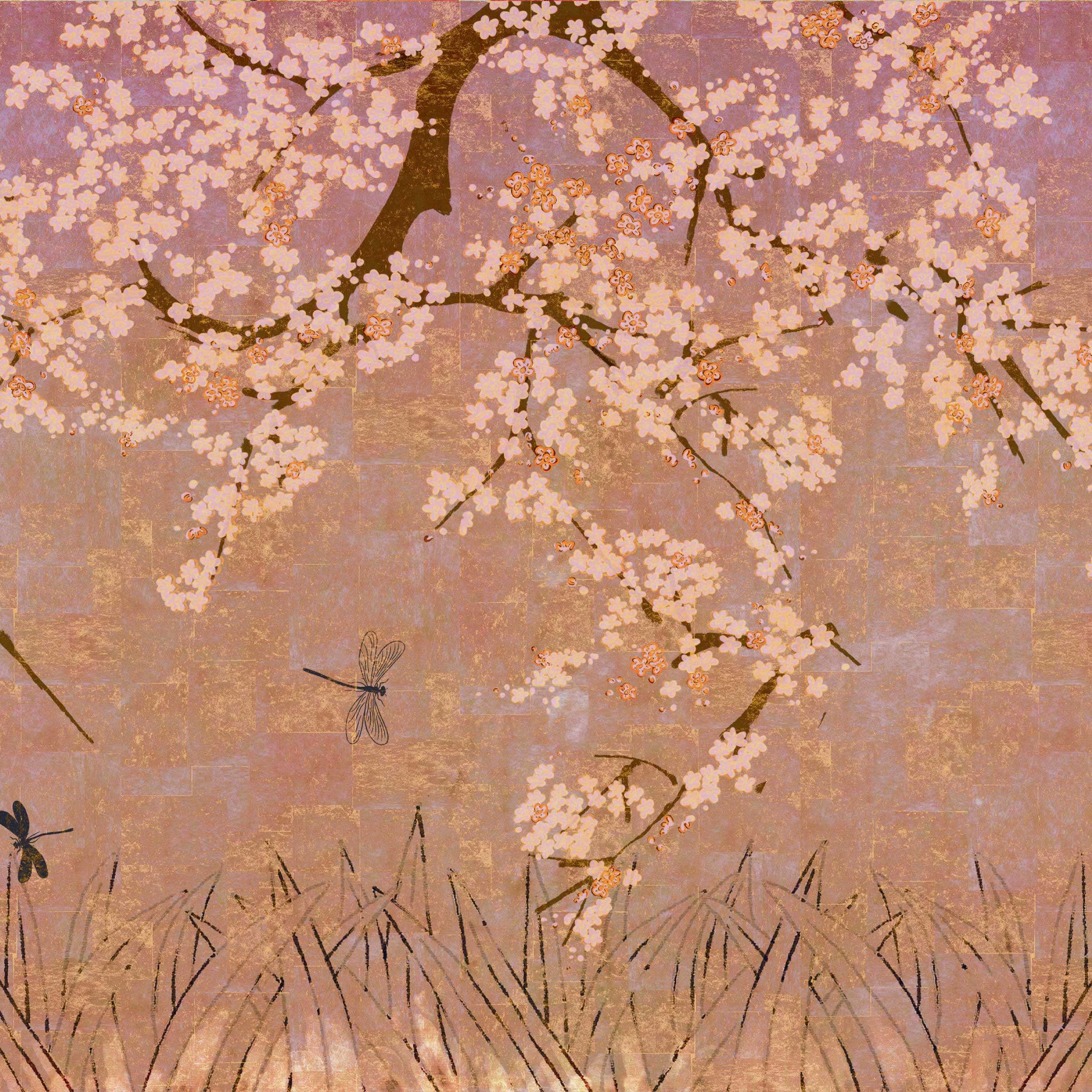 TAPETA ŚCIENNA LES CERISIERS SAUVAGES - obrazek 7