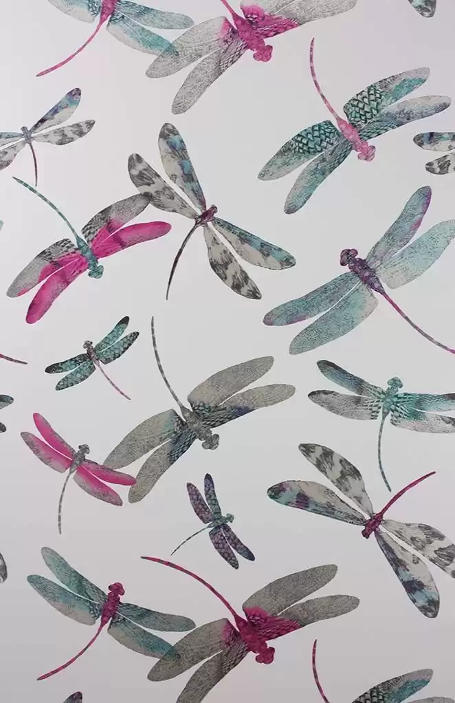 TAPETA ŚCIENNA DRAGONFLY DANCE - obrazek 5