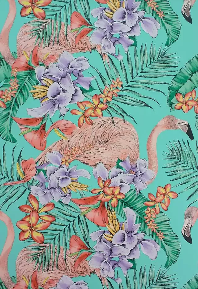 TAPETA ŚCIENNA FLAMINGO CLUB - obrazek 2