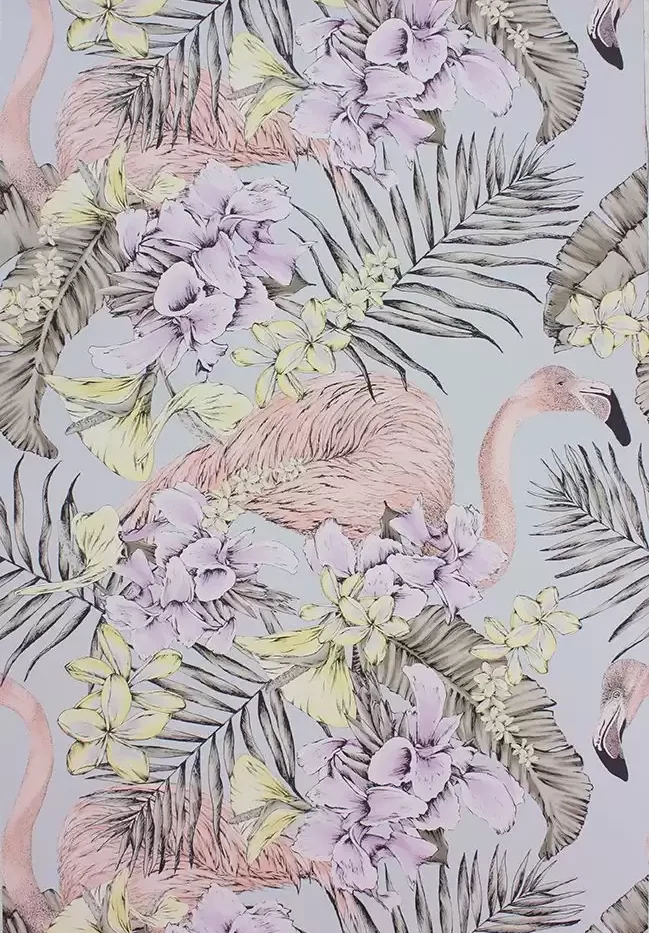 TAPETA ŚCIENNA FLAMINGO CLUB - obrazek 3