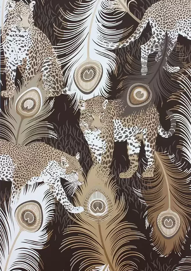 TAPETA ŚCIENNA LEOPARDO - obrazek 4