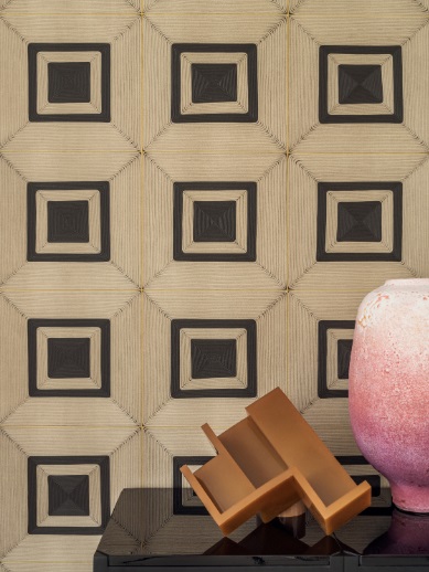TAPETA ŚCIENNA CARRES JALONNES