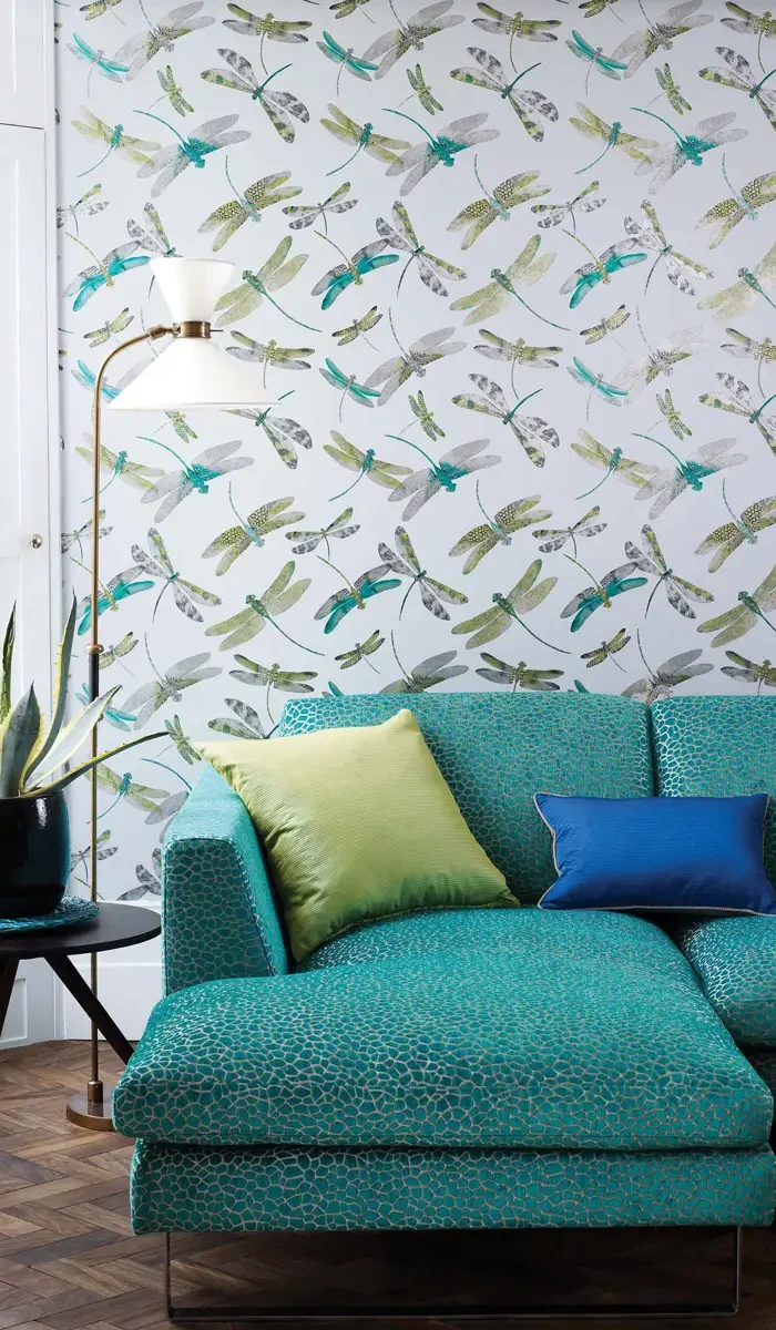 TAPETA ŚCIENNA DRAGONFLY DANCE - obrazek 2