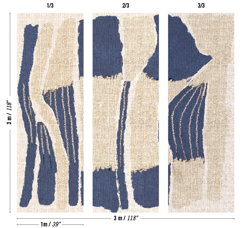TAPETA ŚCIENNA LA CASA AZUL - obrazek 3