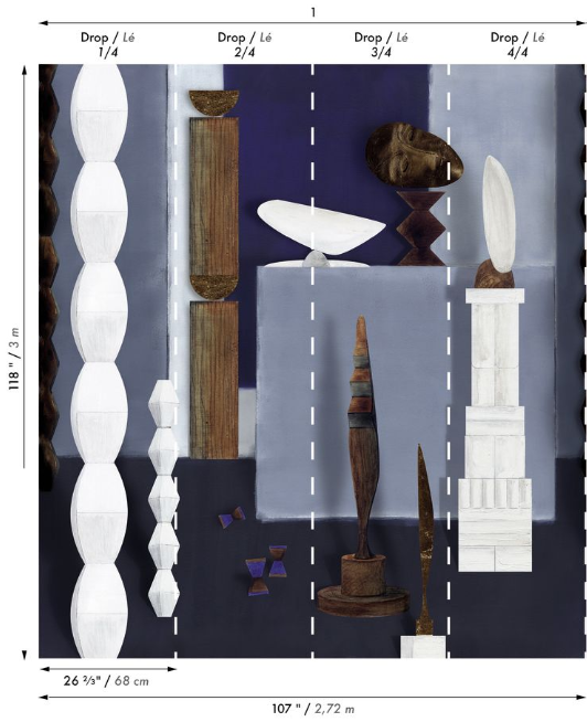 TAPETA ŚCIENNA L'ATELIER DE BRANCUSI - obrazek 5