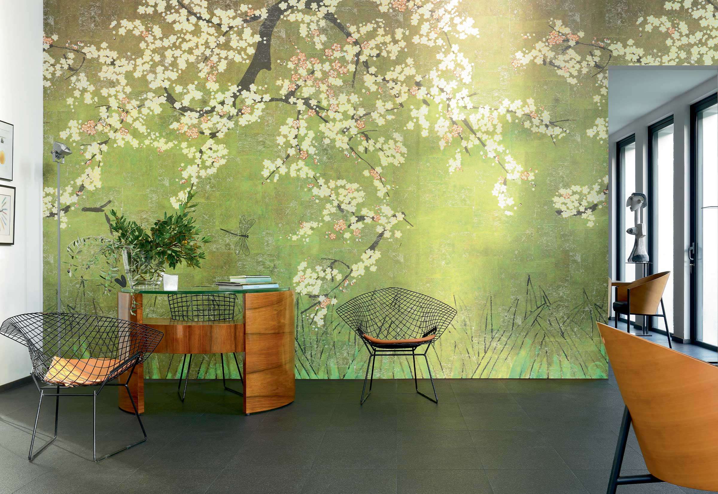 TAPETA ŚCIENNA LES CERISIERS SAUVAGES - obrazek 4