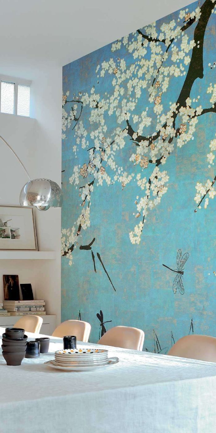 TAPETA ŚCIENNA LES CERISIERS SAUVAGES - obrazek 2