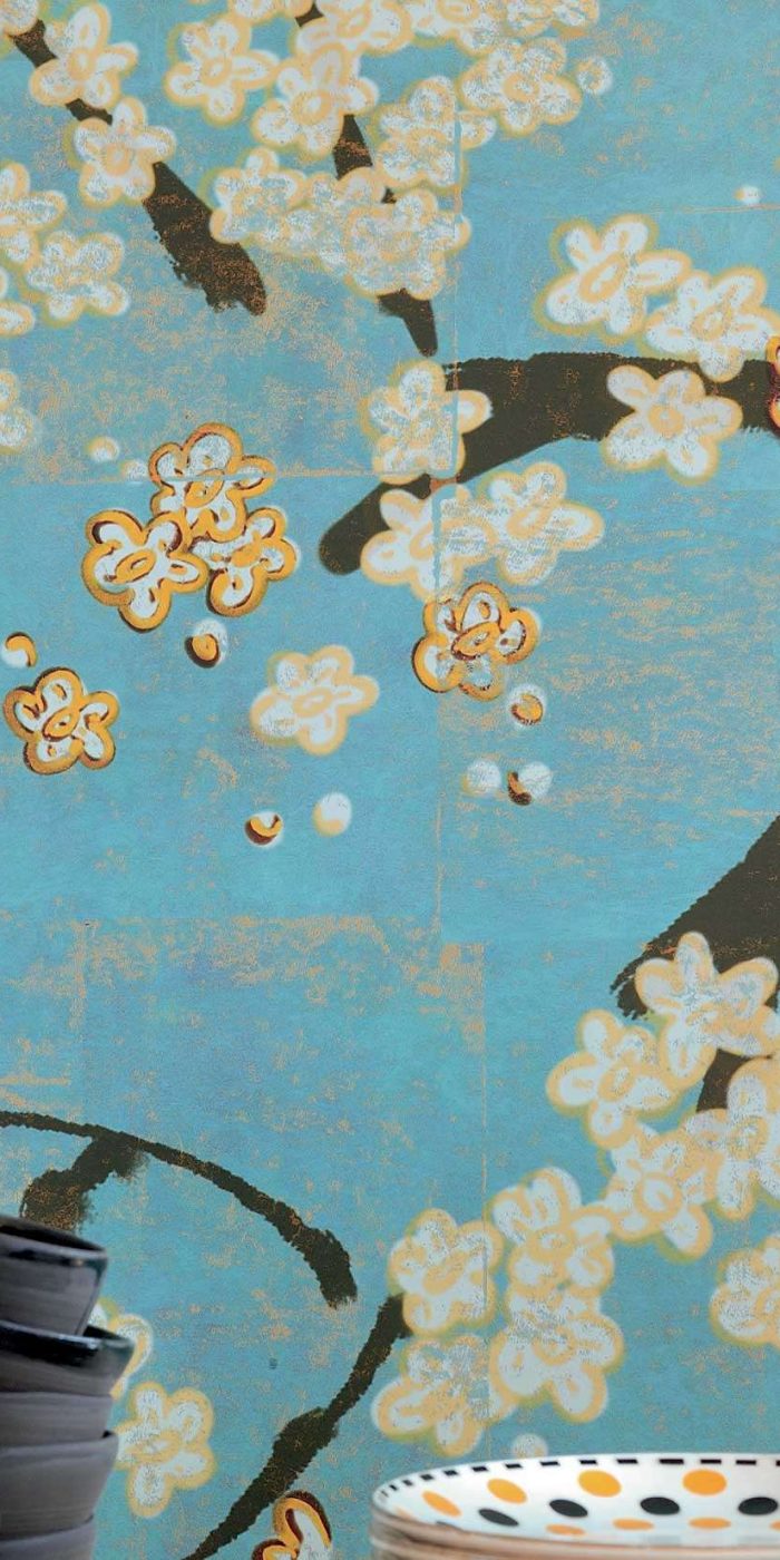 TAPETA ŚCIENNA LES CERISIERS SAUVAGES