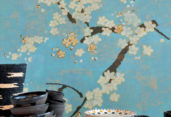 TAPETA ŚCIENNA LES CERISIERS SAUVAGES - obrazek 1