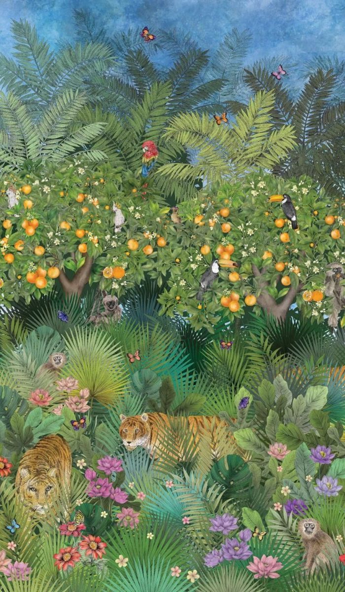 TAPETA ŚCIENNA TIGER GROVE - obrazek 5