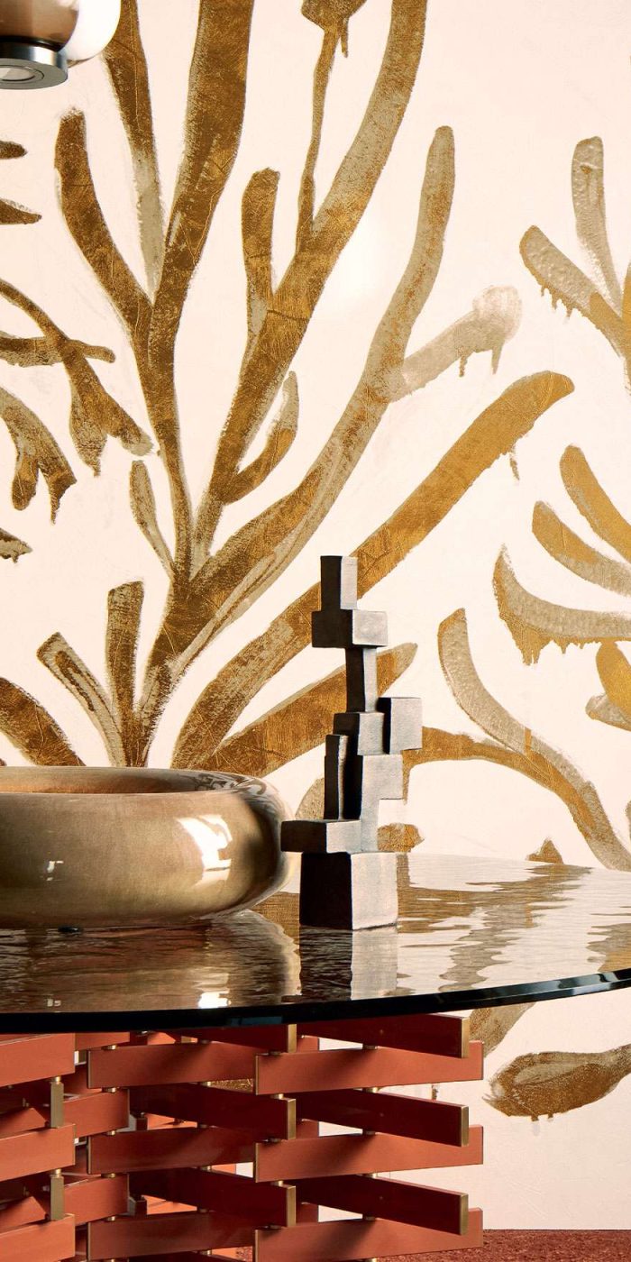 Tapeta ścienna Algues Dorees