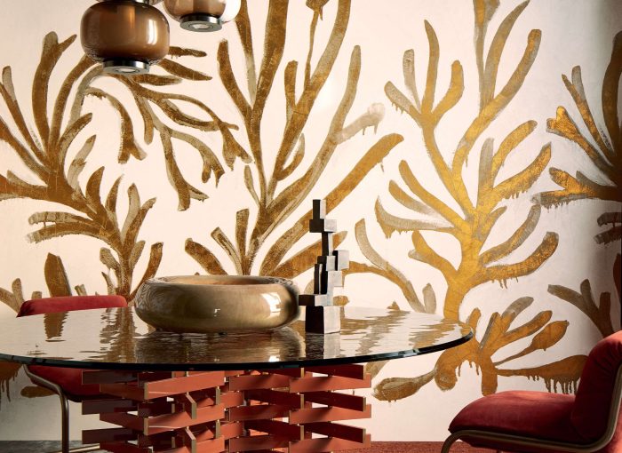 Tapeta ścienna Algues Dorees