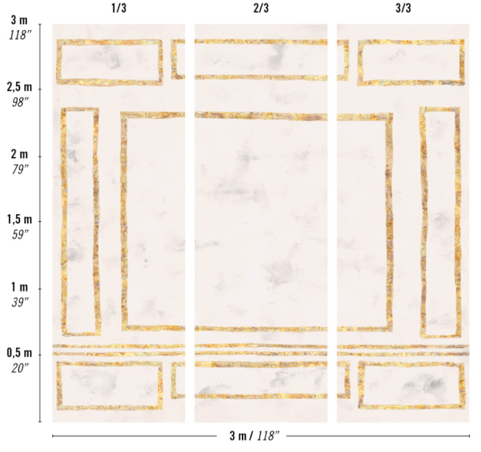 TAPETA ŚCIENNA LES MARQUES DE L'EMPIRE - obrazek 3