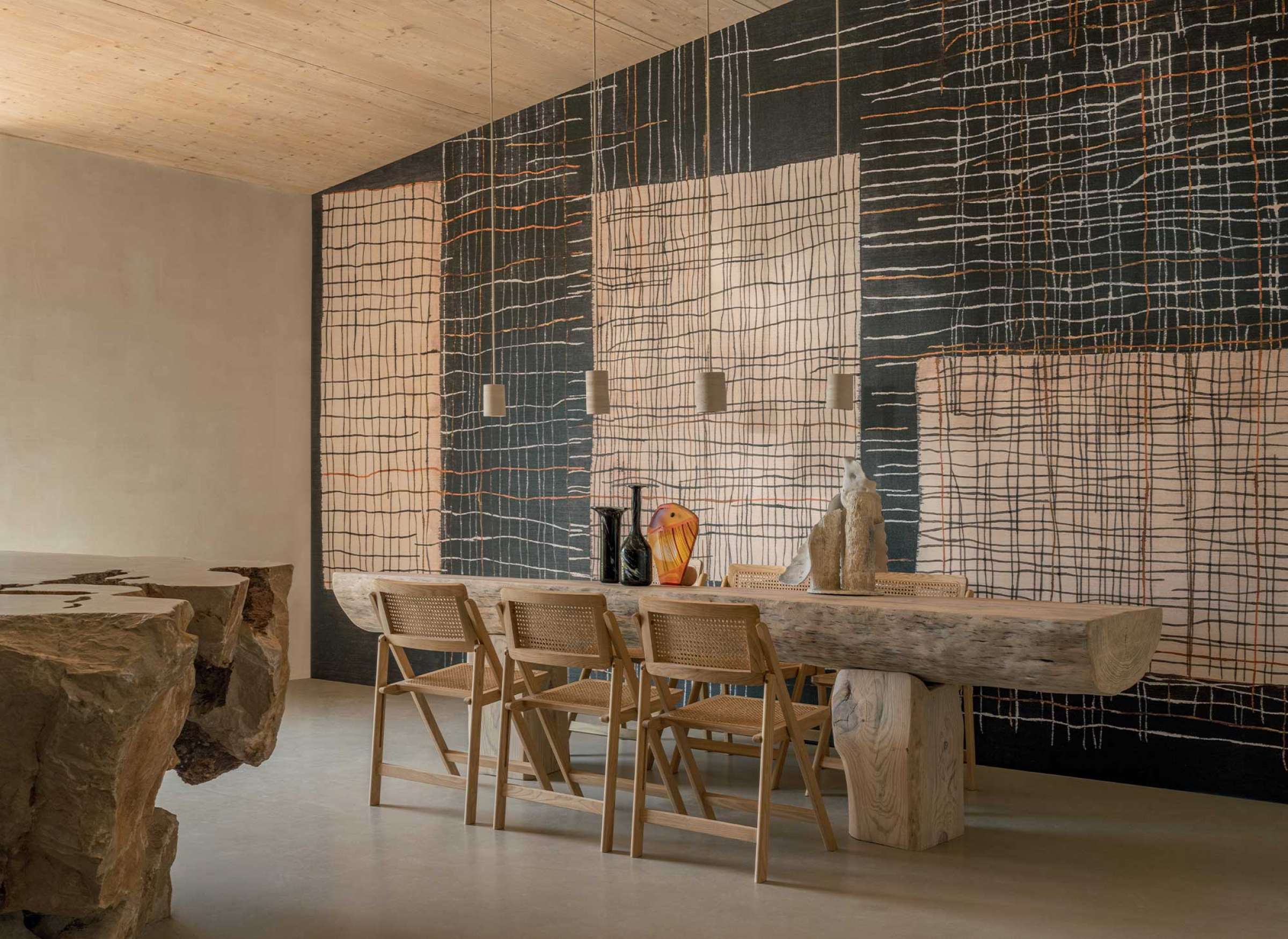 TAPETA ŚCIENNA SASHIKO - obrazek 2