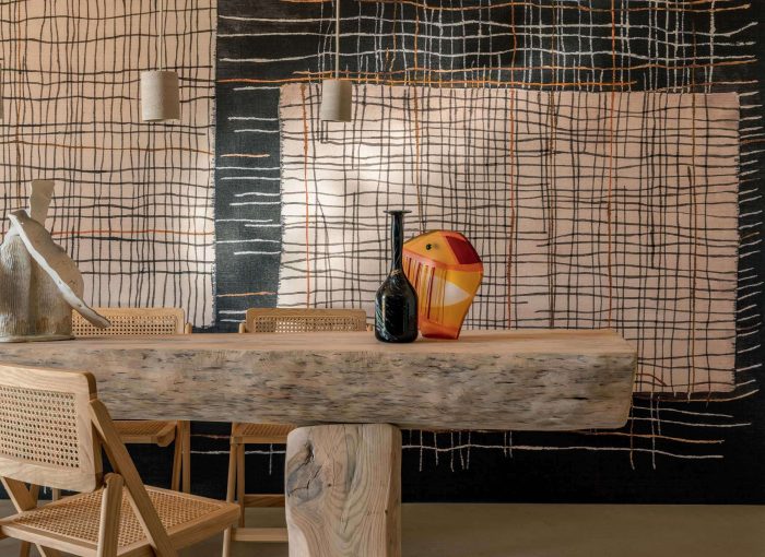 Tapeta ścienna Sashiko