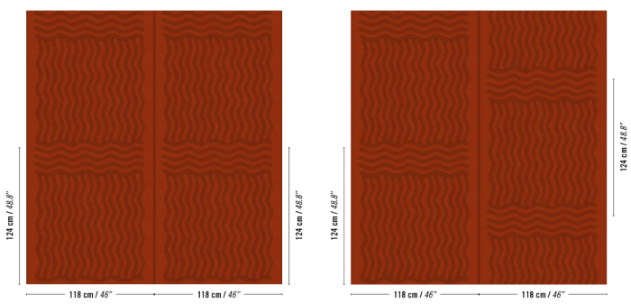 OKŁADZINA ŚCIENNA WAVE FLANELLE - obrazek 4